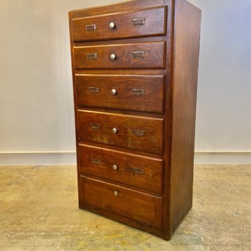 Vintage_Wood chest【486】