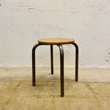 Iron &wood stool【3495】