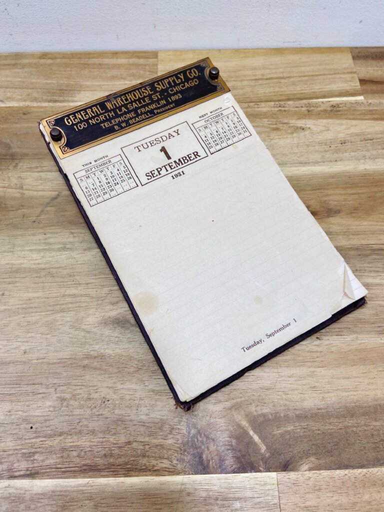 Vintage Note Pad Holder 【5734】 - 画像 (7)