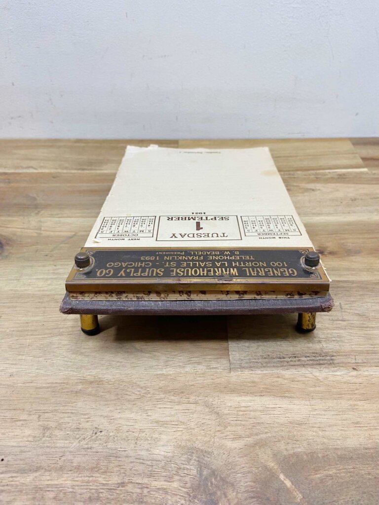 Vintage Note Pad Holder 【5734】 - 画像 (4)
