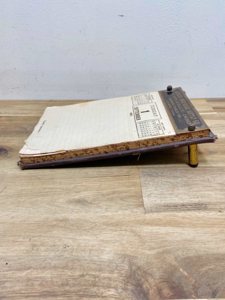 Vintage Note Pad Holder 【5734】 - 画像 (3)