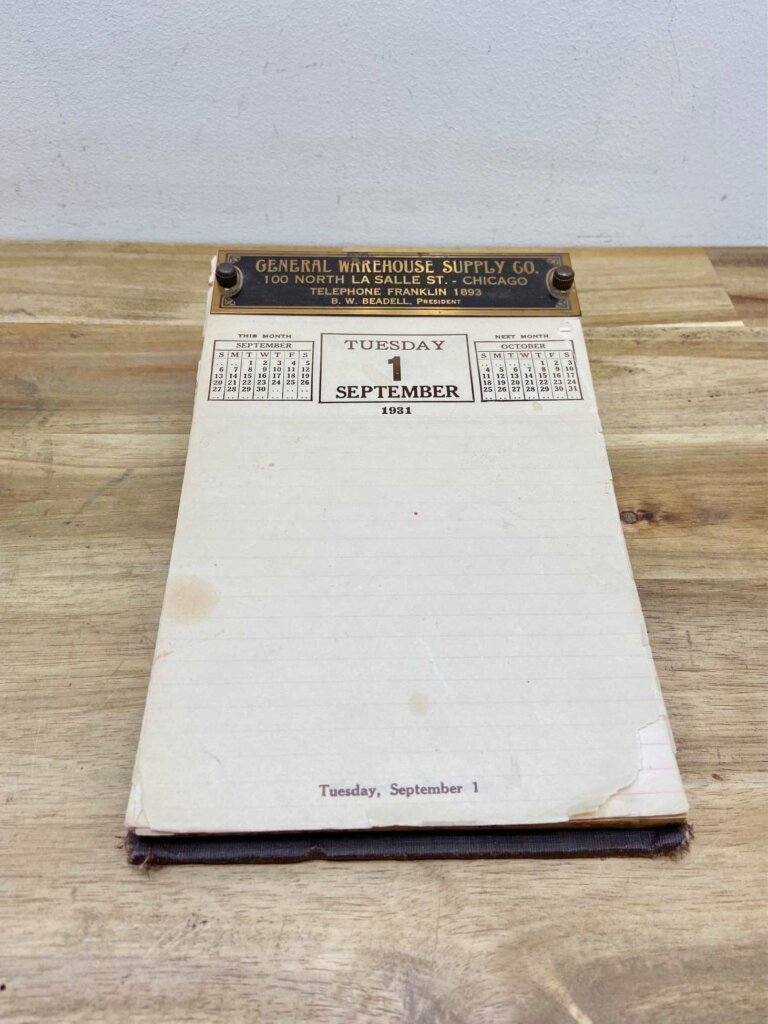 Vintage Note Pad Holder 【5734】 - 画像 (2)