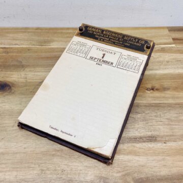 Vintage Note Pad Holder 【5734】