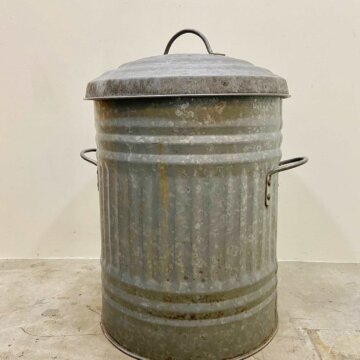 Vintage steel bucket【6223】