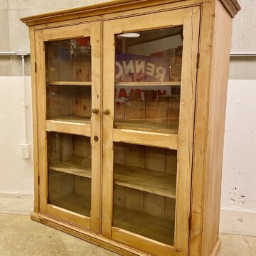 Wood glass cabinet【4830】