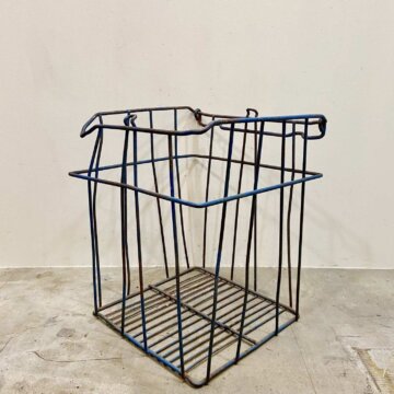 Vintage_Wire basket【7035】