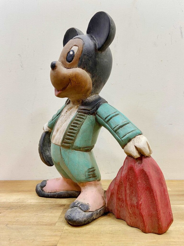 Mickey Mouse Wooden Doll【6799】 - 画像 (9)