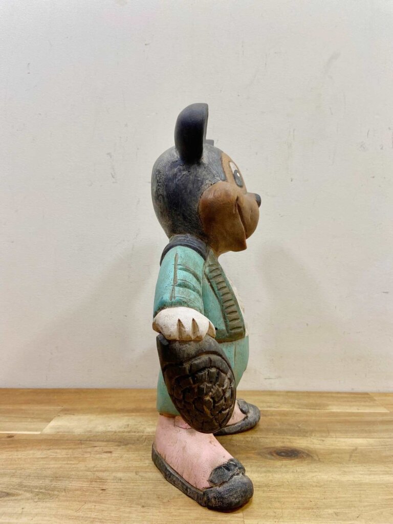 Mickey Mouse Wooden Doll【6799】 - 画像 (4)