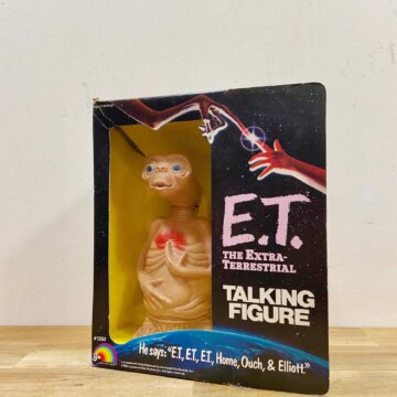 Vintage E.T. Talking Figure 【7190】