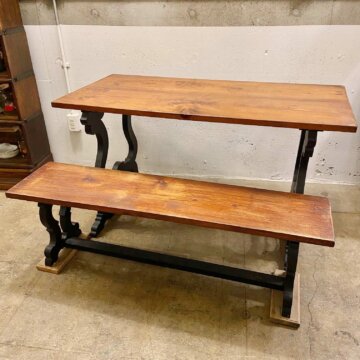 Vintage Wood table【7564】