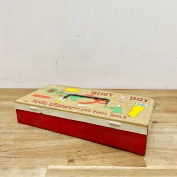 Vintage Kids tool box【7487】