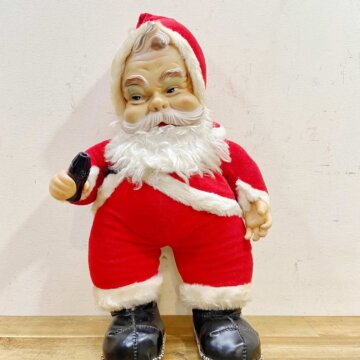 Vintage Rubber Face Santa Claus Doll【6185】