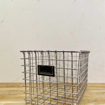Vintage Wire basket【8634】