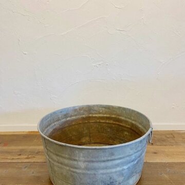 Vintage steel bucket【8739】