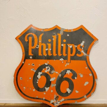 Vintage Large PHILLIPS Sign【8743】