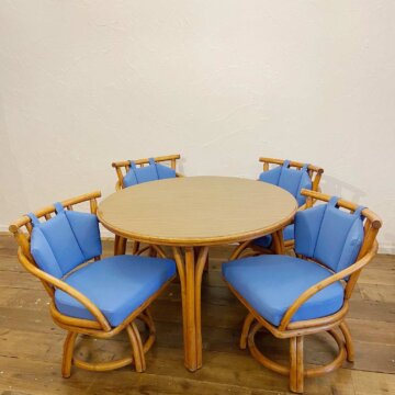 Vintage Hawaiian Table＆Chairs【8756】