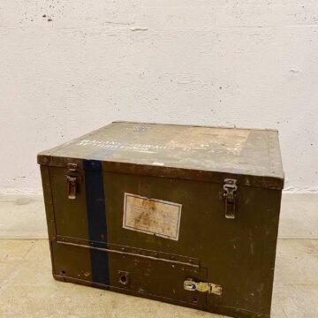 Vintage Military Wooden Box 【8816】