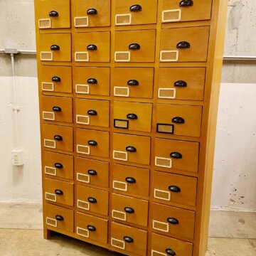 Vintage Wood Cabinet【9007】