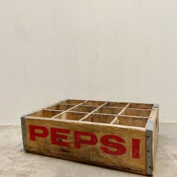 Vintage PEPSI Wood Box【7868】