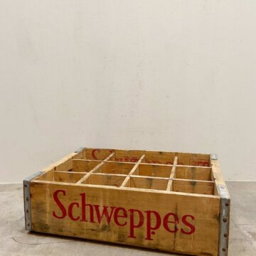Vintage Schweppes Wood Box【7869】