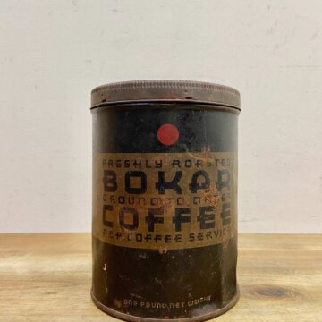 Vintage Coffee Tin 【4874】