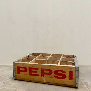 Vintage PEPSI Wood Box【7867】