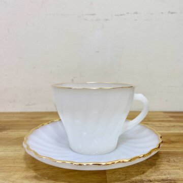 Anchor Hocking Cup＆Saucer 【9403】