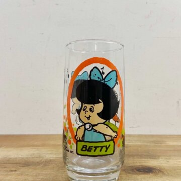 Flintstones Betty Glass【7862】