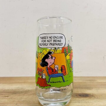 Vintage Mcdonald's Snoopy Glass【7500】