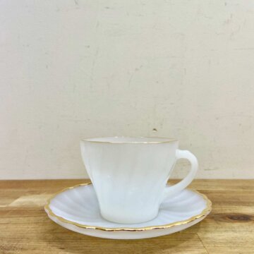Anchor Hocking Cup＆Saucer 【9401】
