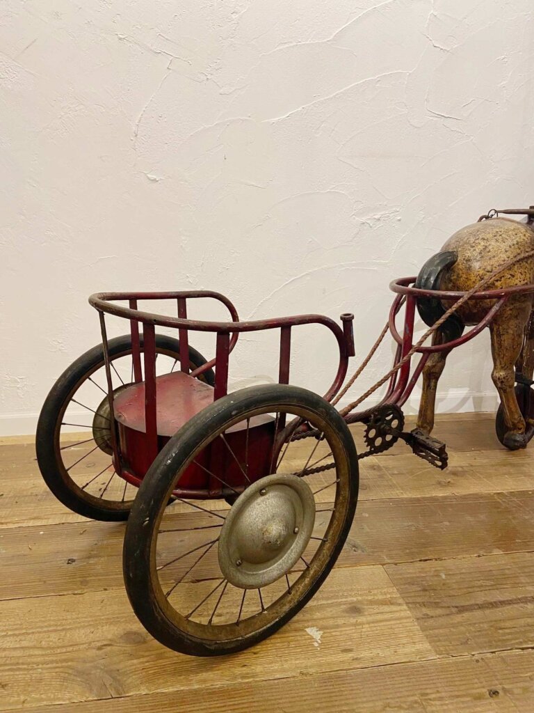 Antique Horse Tricycle【9481】 - 画像 (5)