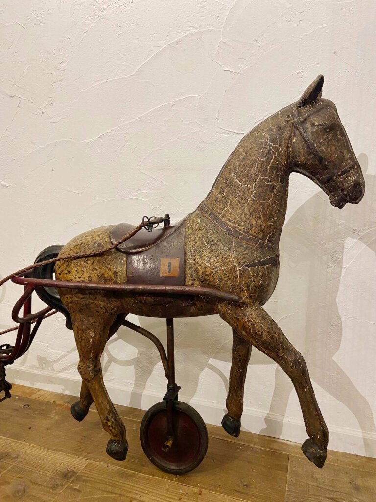 Antique Horse Tricycle【9481】 - 画像 (6)