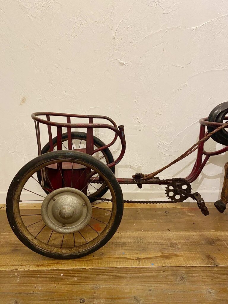 Antique Horse Tricycle【9481】 - 画像 (7)