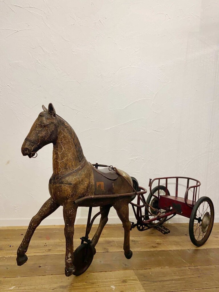 Antique Horse Tricycle【9481】 - 画像 (9)