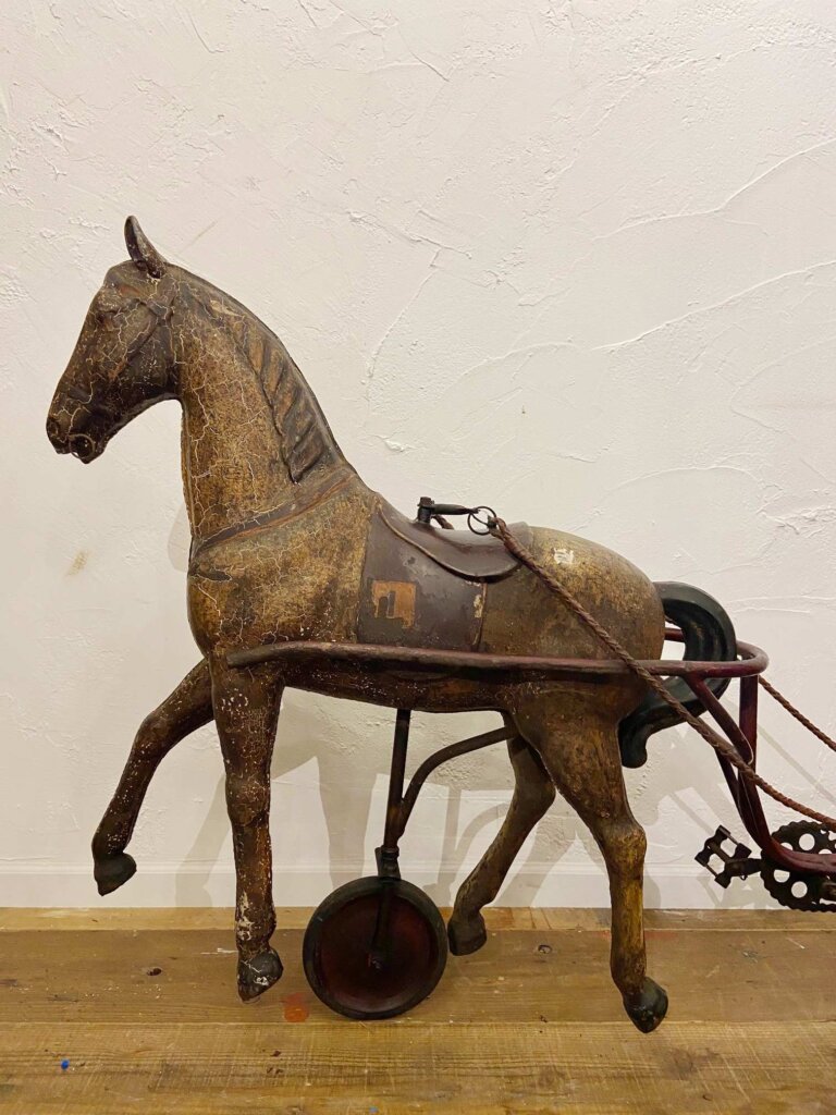 Antique Horse Tricycle【9481】 - 画像 (13)