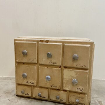 Vintage Wood Cabinet【9535】