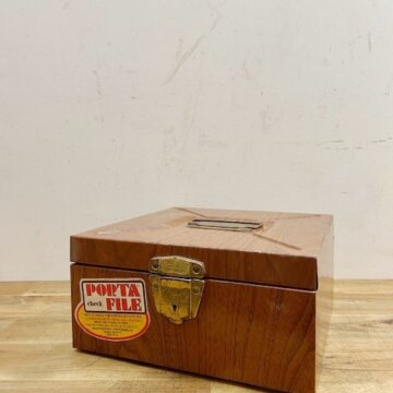 Vintage File Box【9823】