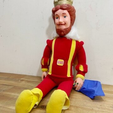 Vintage Burger King Plush Doll【7193】