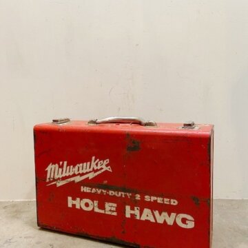 Vintage Milwaukee Tool Box【9954】