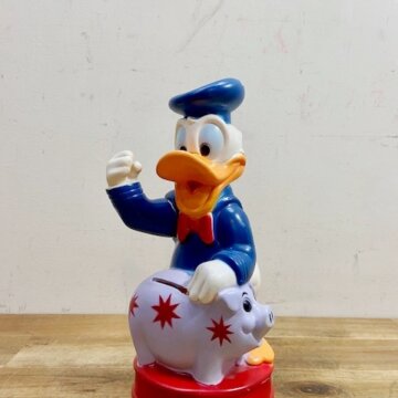 Donald Duck Vintage Coin Bank【B691】