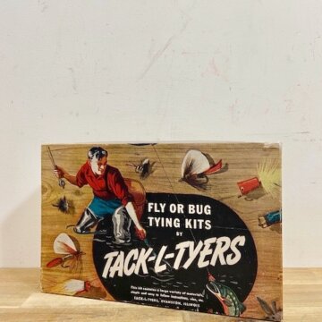 Vintage Fly Tying Kits Box【7697】