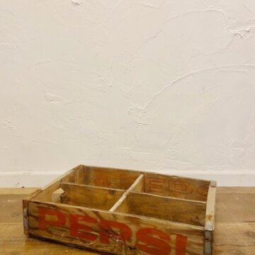 Vintage PEPSI Wood Box【9843】