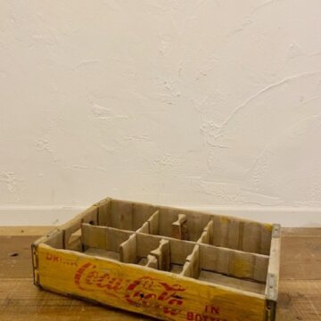 Vintage Coca-Cola Wood Box【9851】