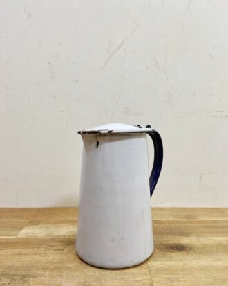 Vintage Enamel Pot【B1683】