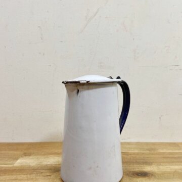 Vintage Enamel Pot【B1683】