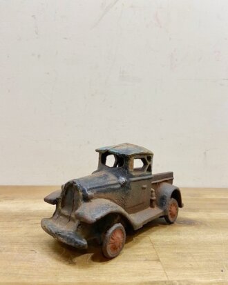 Vintage Cast Iron Toy Truck【B1735】