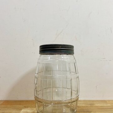 Vintage Glass Jar【B1736】