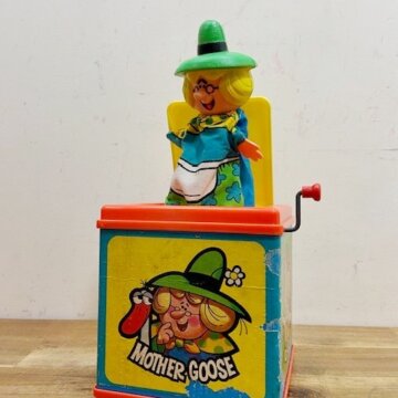 Vintage Mother Goose JacK in The Box【B1890】
