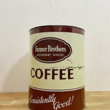 Vintage Coffee Tin Can【B1968】