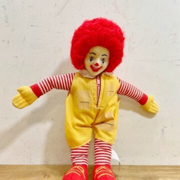 Vintage Ronald McDonald Plush【B2758】